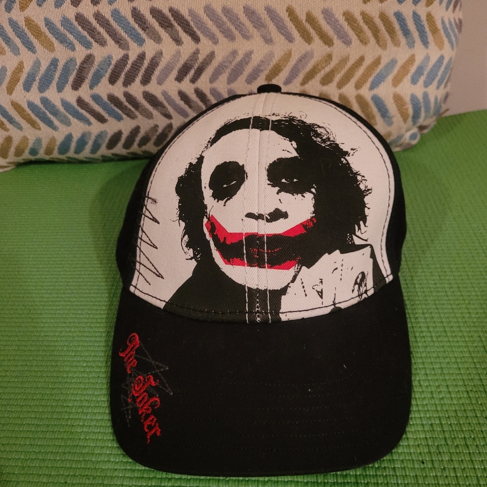 The Dark Knight Joker Adjustable Hat 2008 Heath Ledger Promo